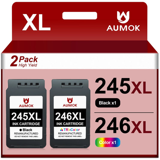 245XL Ink Cartridges Replacement for Canon,2 Pack