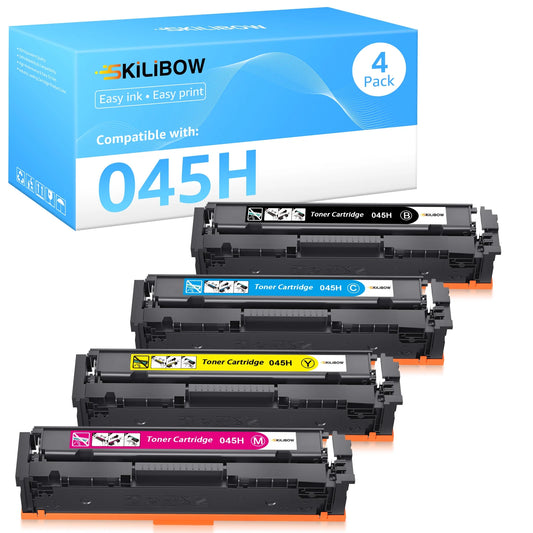 045 045H Compatible Toner Cartridges for Canon (4 Pack)