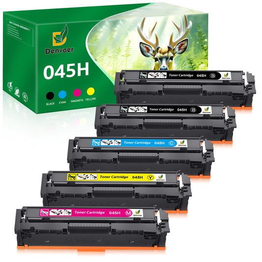 045H 045 Compatible Toner Cartridges for Canon(5-Pack)