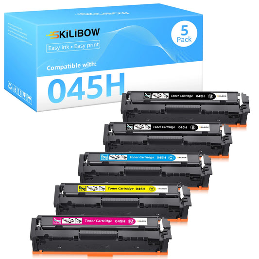 045H 045 Compatible Toner Cartridges for Canon(5 Pack)