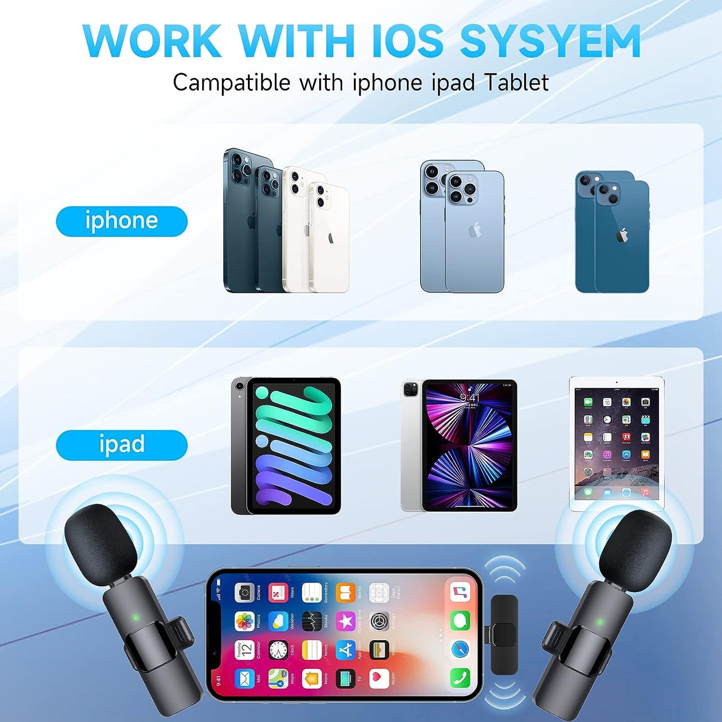 Wireless Microphone for iPhone