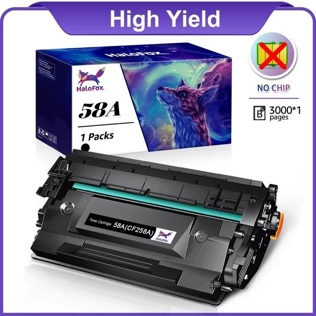 58A Toner Cartridge Compatible for HP 58A  Yield: 3,000 pages, Compatible forHP LaserJet Pro M404, M428 Printers NO CHIP