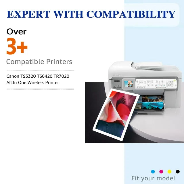 PG-260XL/CL-261XL Ink Cartridges Compatible for Canon Printers(1 Black，1 Color)