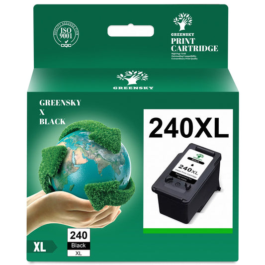 240XL Black Ink Cartridges Replacement for Canon Printer(1 Pack)