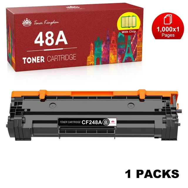 48A CF248A 248A Toner Cartridge for HP Printer Ink (Black, 1 Pack)