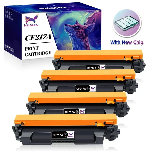 HaloFox Compatible Toner Cartridge for HP,4 Pack