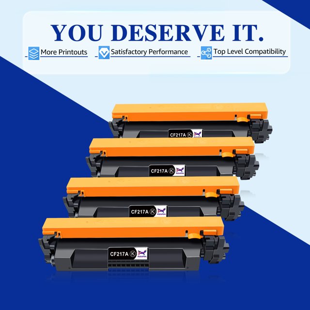 HaloFox Compatible Toner Cartridge for HP,4 Pack