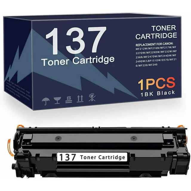 137 Toner Cartridge CRG 137 Compatible for Canon, 1 pack