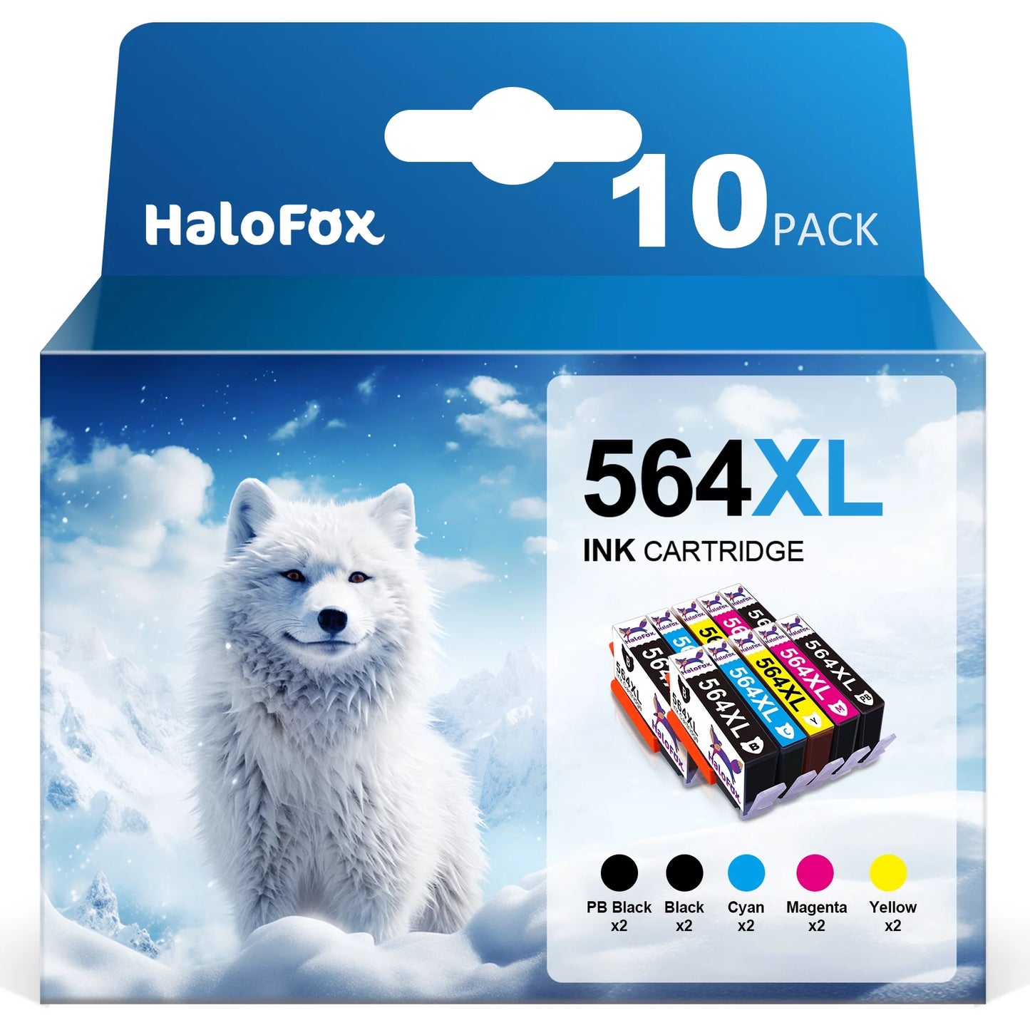 564 Ink Cartridges for Printers (Include Photo Black)