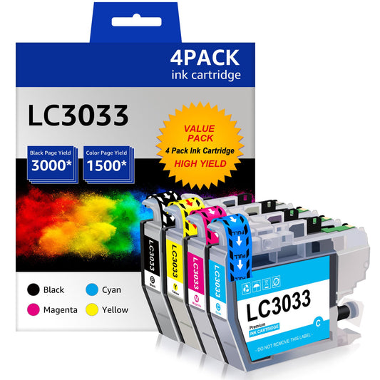 Brother 3033 LC3033 XXL LC3033XXL Ink Cartridge LC3035 Ink Cartridge Replacement for Brother