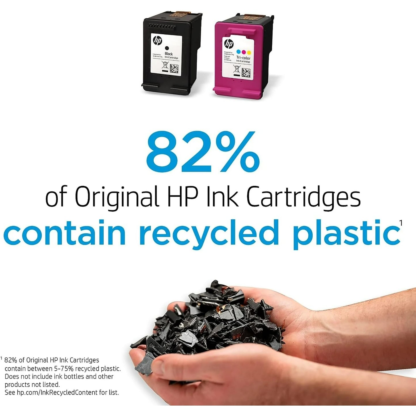 HP 65 Black Ink Cartridge | Works with HP AMP  ENVY 5000 Series | Eligible for Instant Ink | N9K02AN