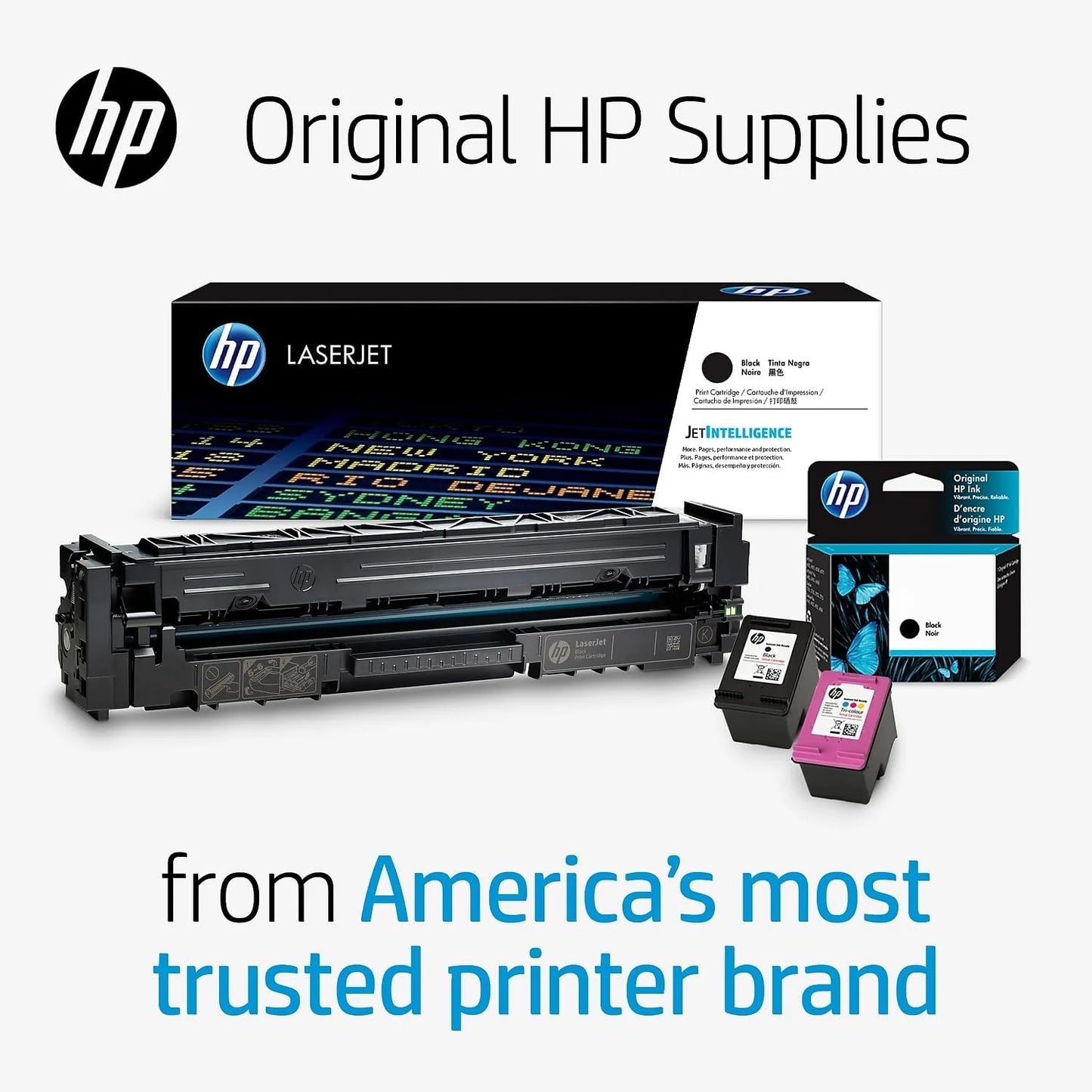 HP 65 Black Ink Cartridge | Works with HP AMP  ENVY 5000 Series | Eligible for Instant Ink | N9K02AN