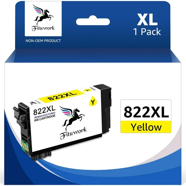 822xl Yellow Ink Cartridge for Epson T822XL WF-4830, WF-4833, WF-4834 Printer