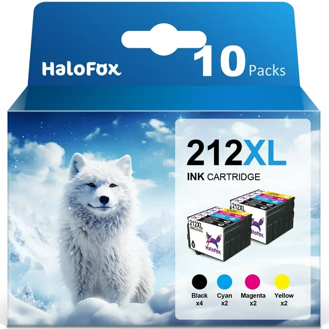 212XL 212XL Ink Cartridge 212 XL Ink Cartridges  Ink (4 Black, 2 Cyan, 2 Magenta, 2 Yellow, 10 Packs)