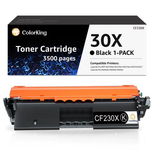 CF230X 30X Toner Cartridges for HP Printer (1 Black)