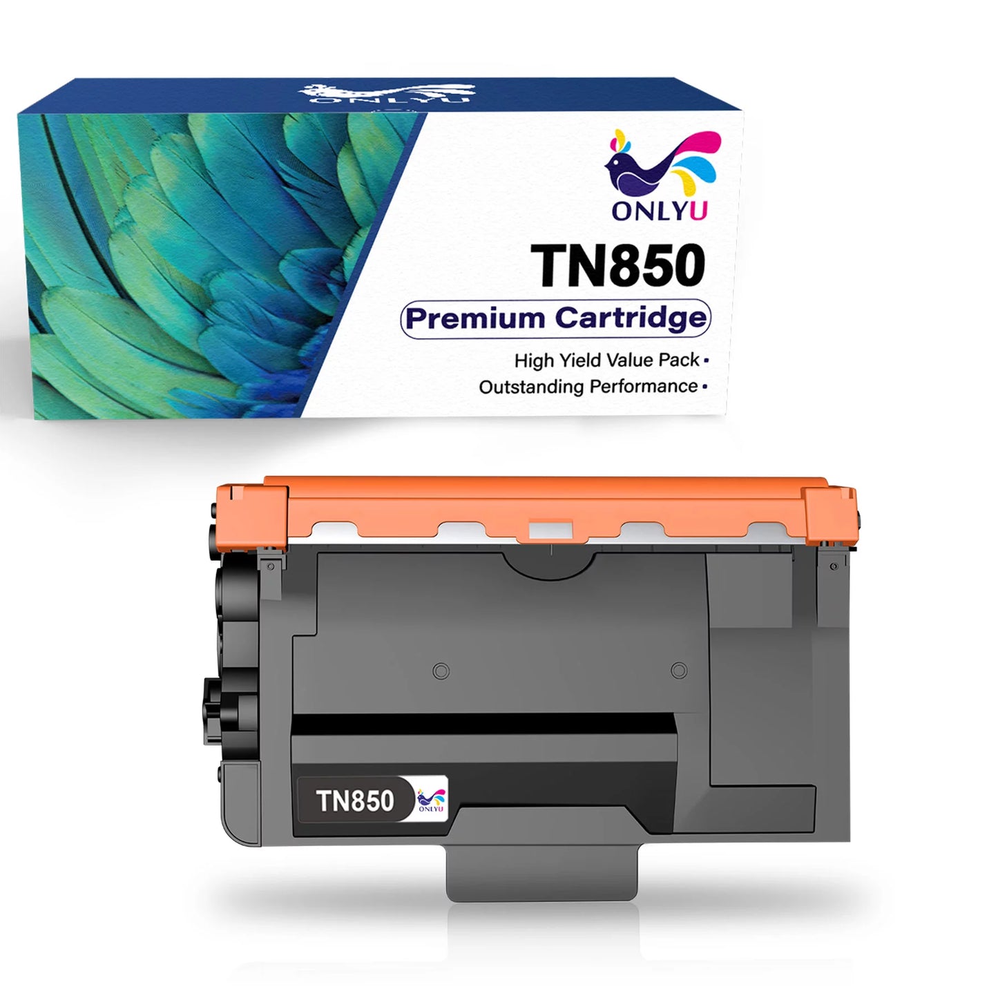 TN850 TN 850 High Yield Toner Cartridge 1 Pack Compatible Replacement for Brother Printer Black