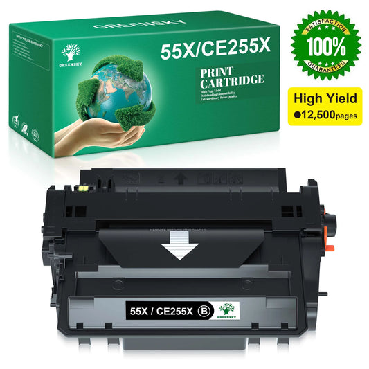 GREENSKY Compatible Toner Cartridge Replacement for HP Printers (1-Pack)