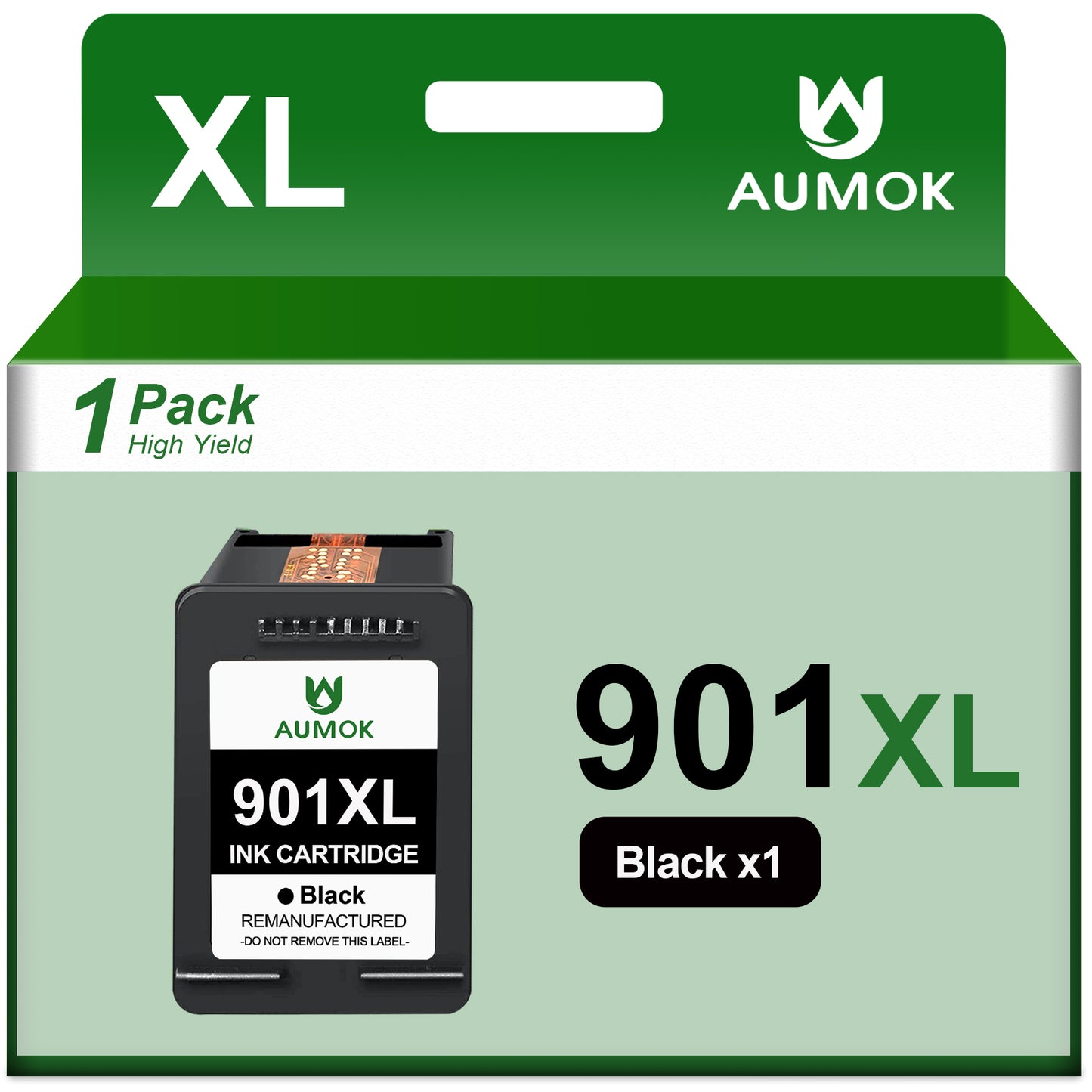 901XL Ink Cartridge 901 XL Black Ink Cartridge for HP 901XL Black ink for HP Officejet 4500 J4500 J4524 J4540 J4550 J4580 J4624 J4640 J4660 J4680 J4680C Printer (1 Black)