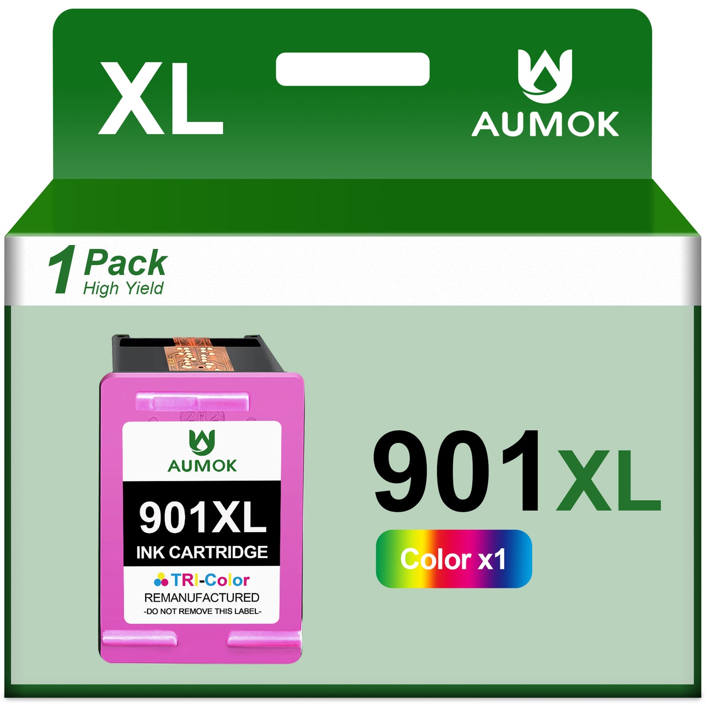 901XL 901XL Color Ink Cartridge Printer 901 XL Ink Cartridge Color Replacement for HP 901XL to use with HP Officejet 4500 G510a G510g G510n J4500 J4524 J4624 J4660 J468 (1 Color)