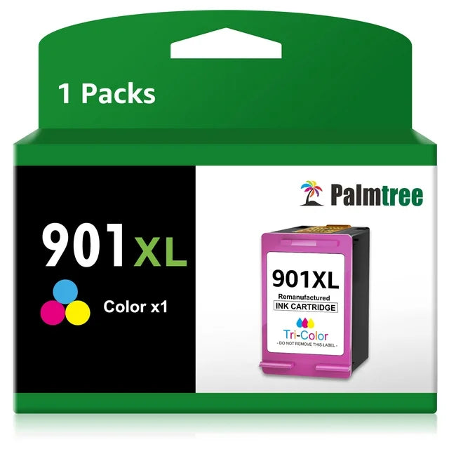 901XL Color Ink Cartridges 1 Pack - Tri-color