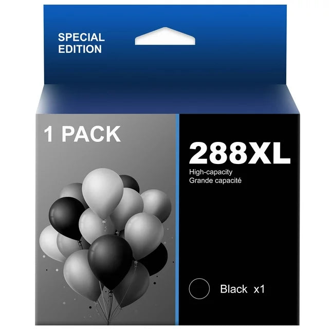 288 Ink Replacement for Epson 288XL 288 XL XP-330 XP-430 XP-446 XP-440 XP-340 (1 Black)