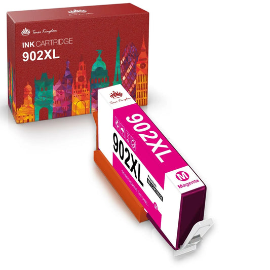 Tonerkingdom 902XL 902 XL Ink Cartridges for HP 1 Magenta