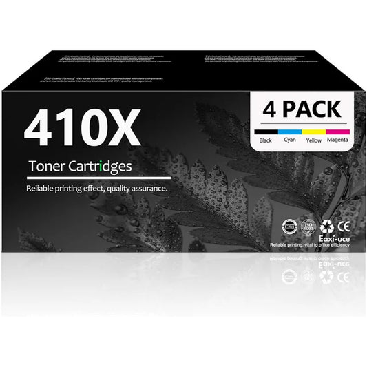 410X Toner Cartridges High Yield Replacement for HP