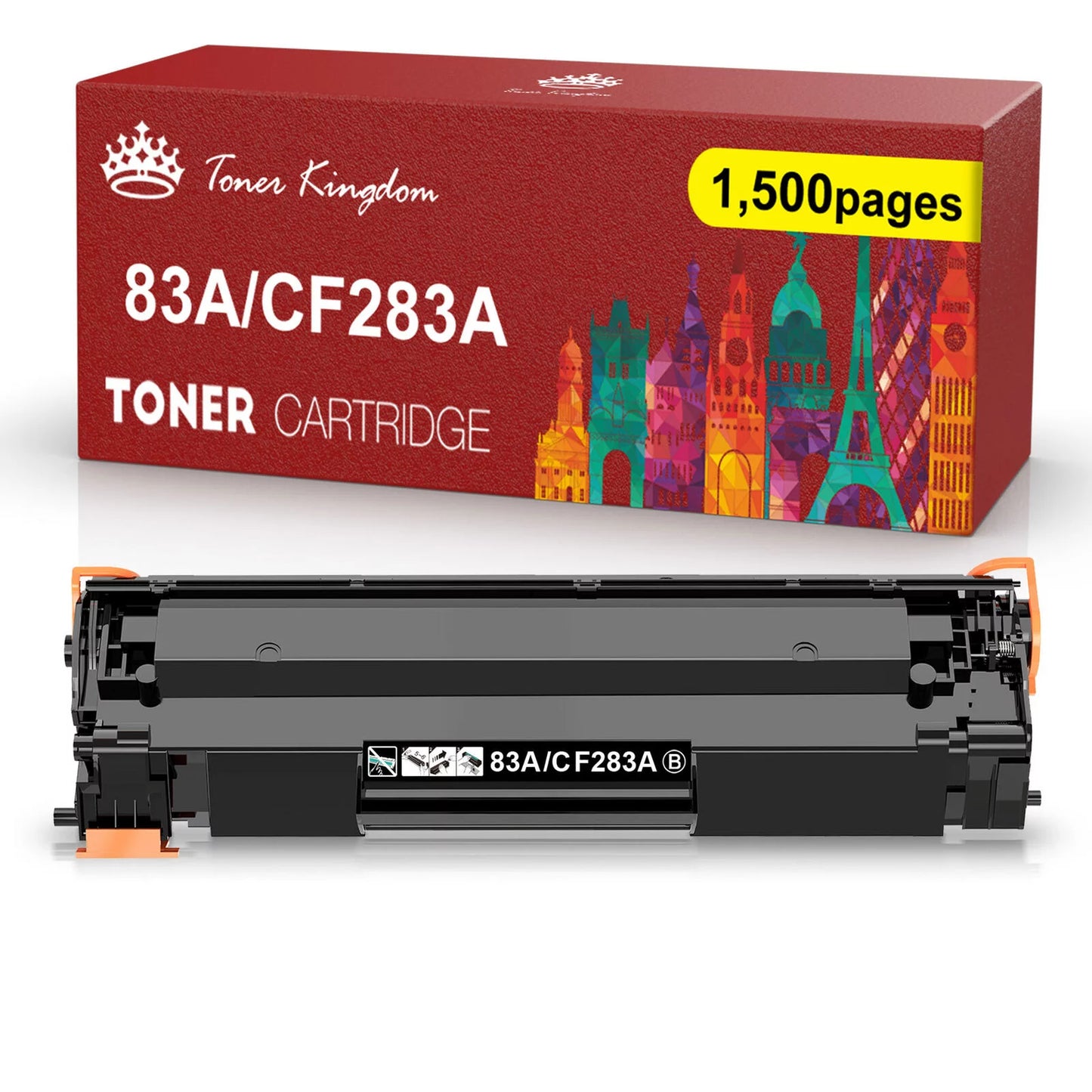 83A CF283A Toner Cartridge Replacement for HP (Black, 1 Pack)