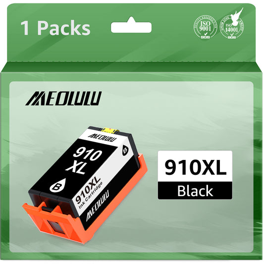 910 XL Black Ink Replacement for HP 910 Ink Cartridge for HP OfficeJet Pro 8025 8035 8020 8022 8028 8015 Printer (Black, 1-Pack)