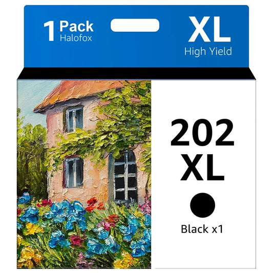 Replacement Epson 202 202XL T202 Black Ink Cartridge (1 Pack)