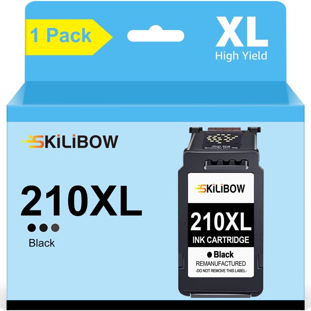 210XL Ink Cartridge Replacement for Canon( Black 1 Pack)