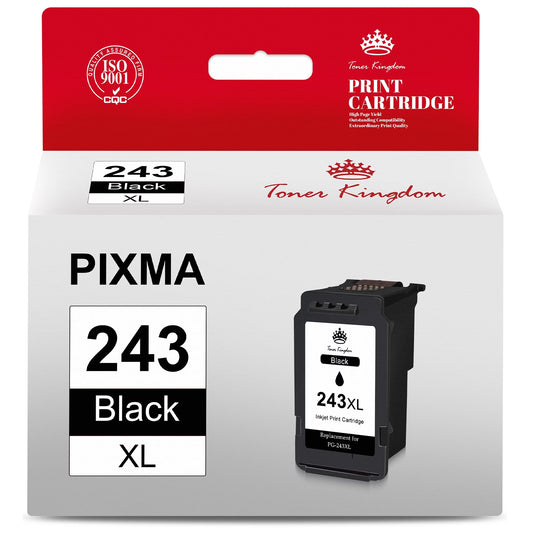 Replacement for Canon PG-243 Black Ink Cartridge(1 Black)