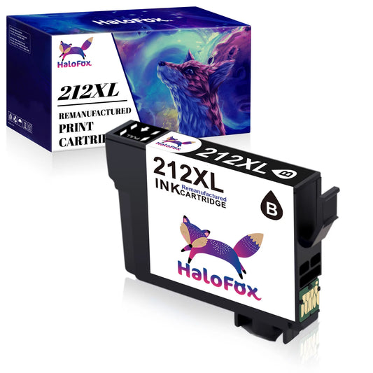 212XL Ink for Epson 212 Ink for Epson 212XL Ink   WF-2830 Printer, 1 Black