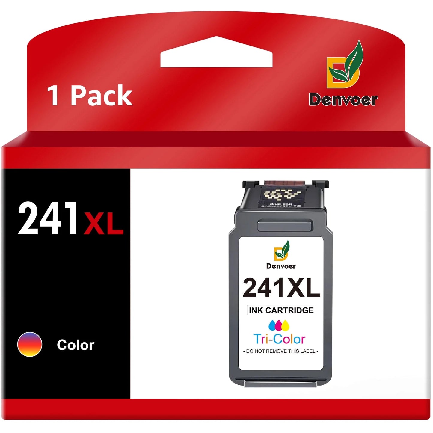 241XL Ink Cartridge Replacement for Canon Ink 241 CL-241 for PIXMA MG3620 TS5120 MG2120 MG3520 MX452 MX512 Printer (1 Pack)