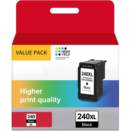 240XL Black Ink Cartridge Replacement for Canon Ink 240 (1 Black)