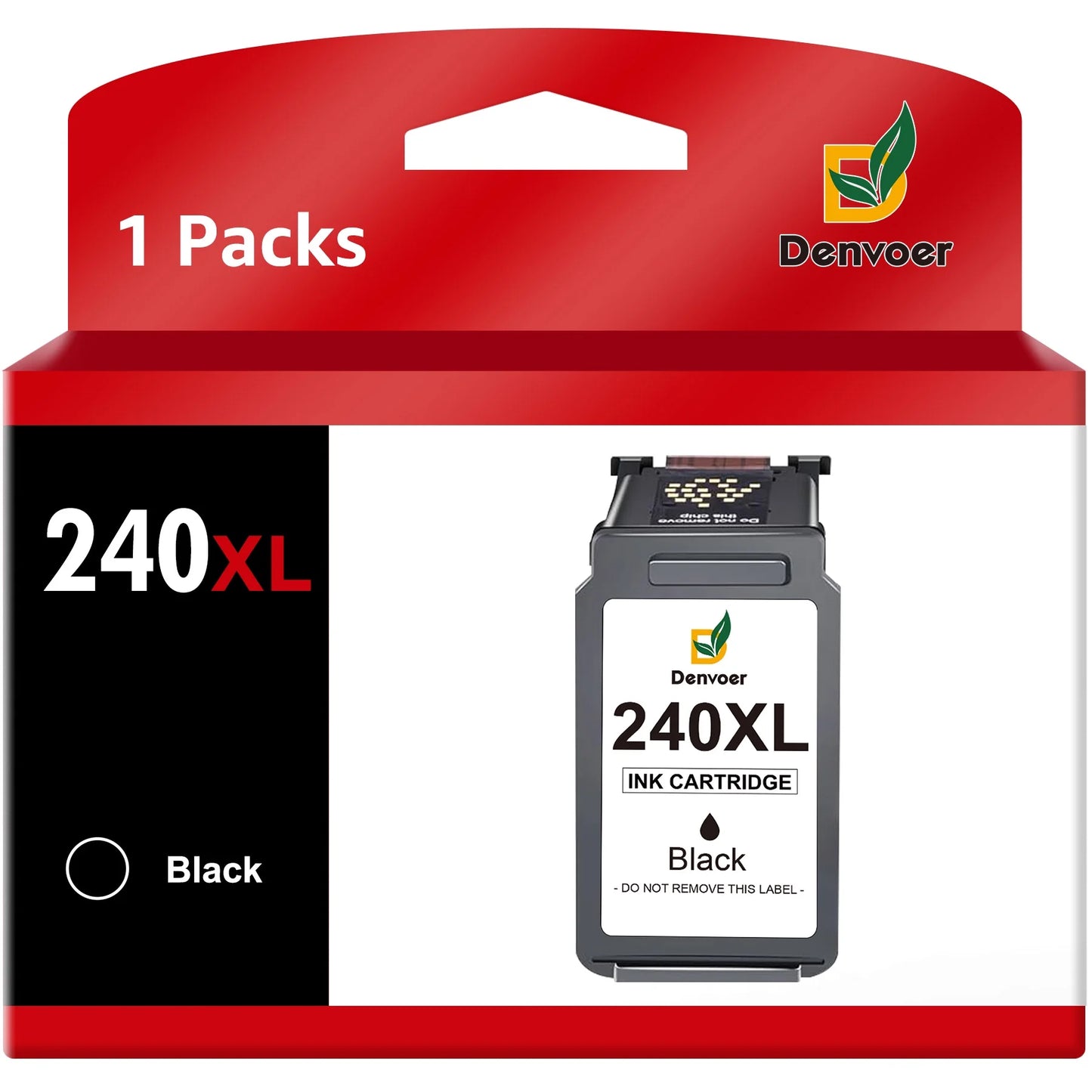 240XL Black Ink Cartridge Replacement for Canon Printer Ink 240 PG-240, 1 Pack