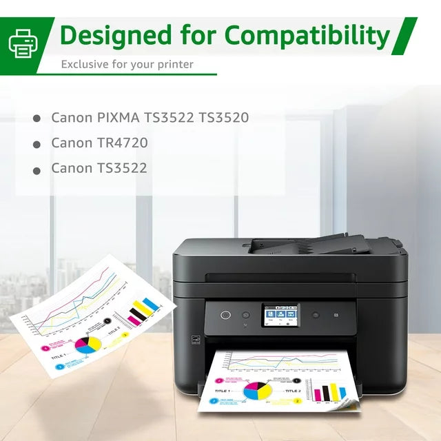 PG-275 XL/CL-276 XL Multi Value Pack Compatible for Canon Printers