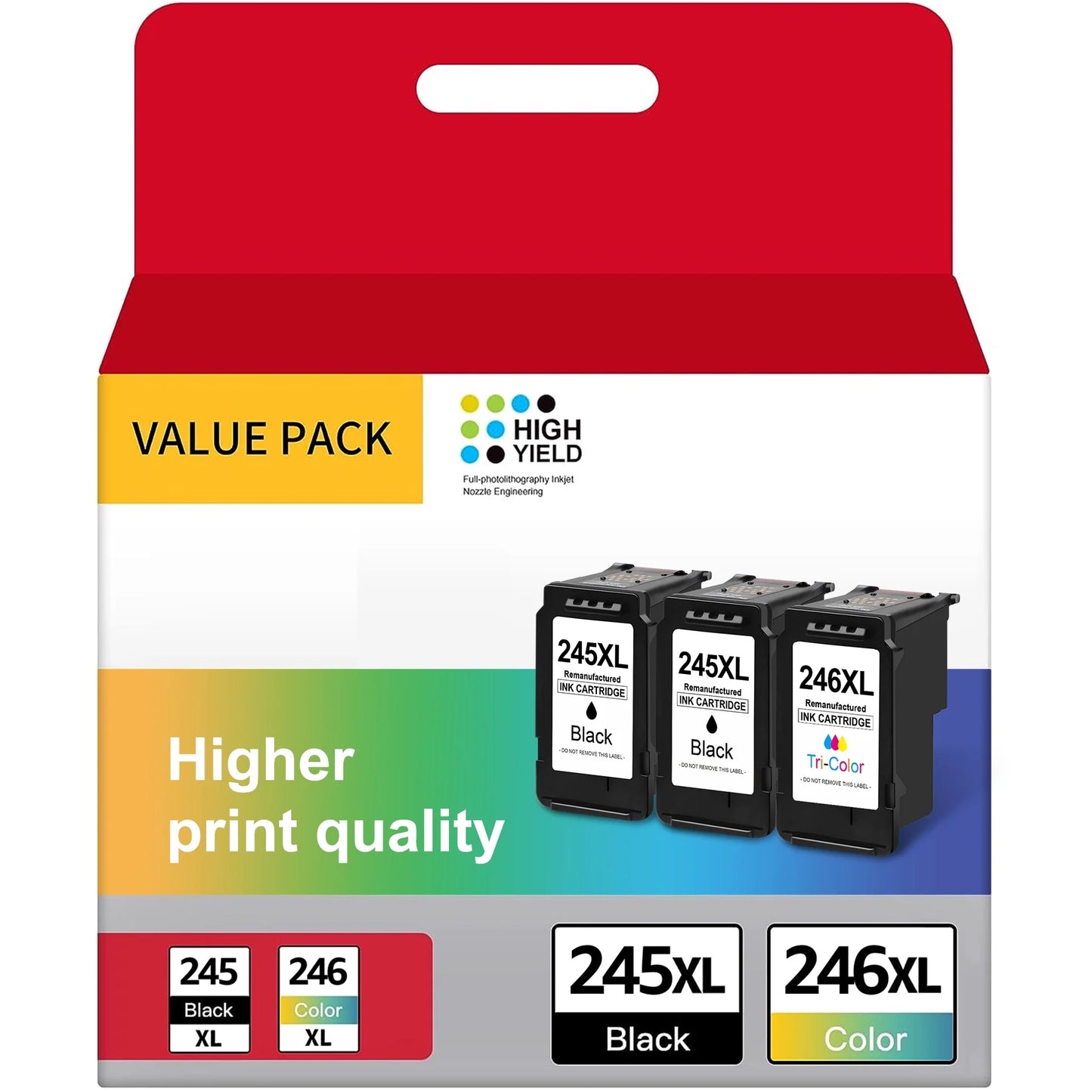 245XL/246XL Compatible Ink Cartridge Replacement for Canon