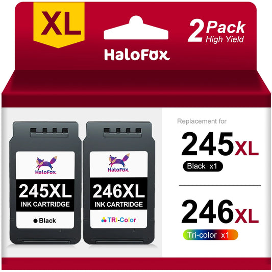 245XL 246XL Ink Cartridges for Canon(2-Pack)