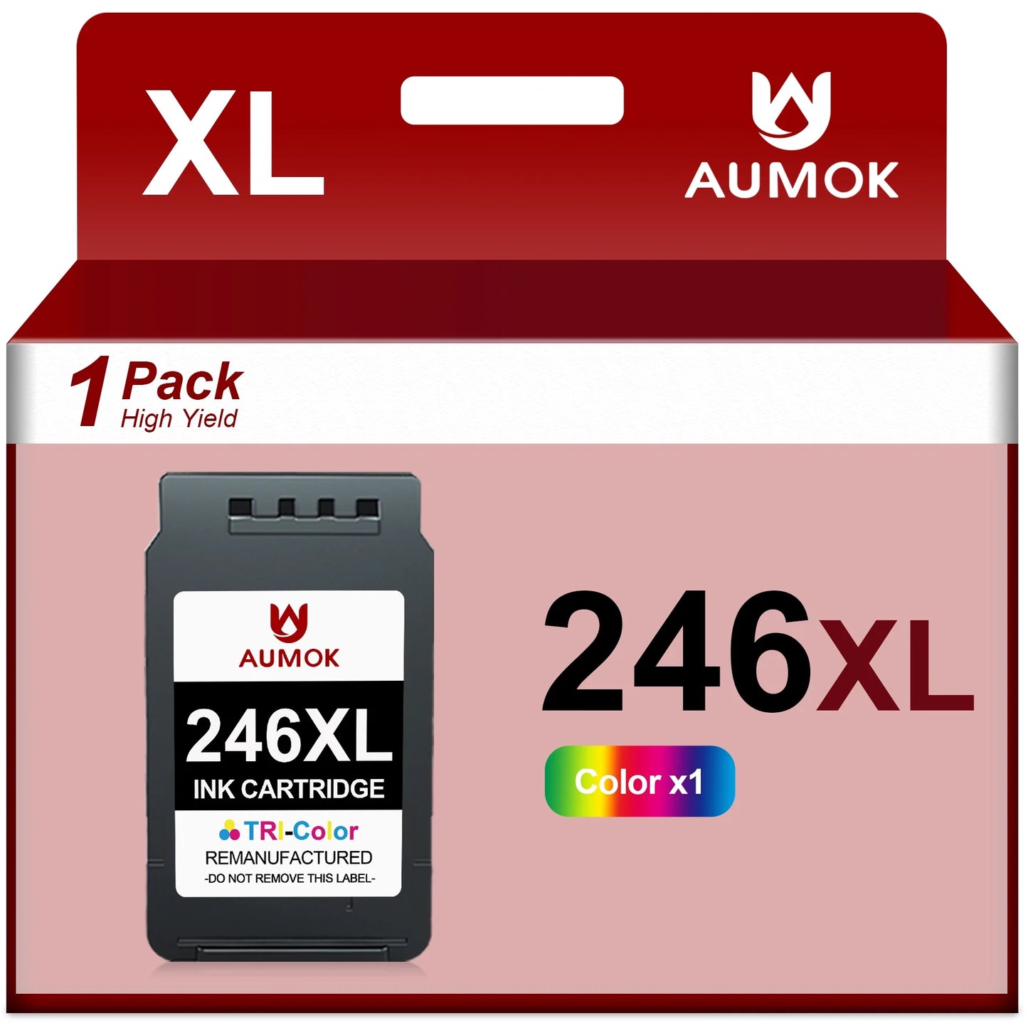 246XL Ink Cartridge Replacement for Canon, 1 Pack