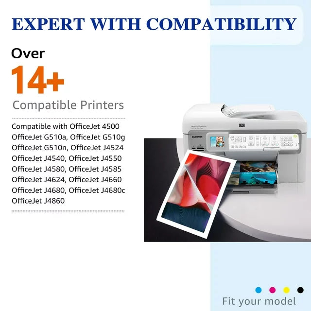 901XL Ink Cartridges Compatible with HP (1 Color, 1-Pack)