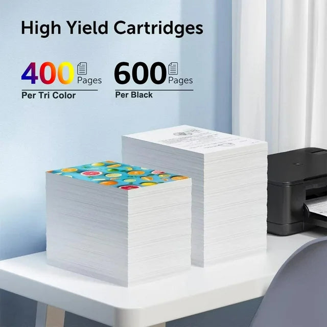 260XL 261XL Printer Ink Replacement for Canon Printer High Yield (2 Black 1 Tri-Color)