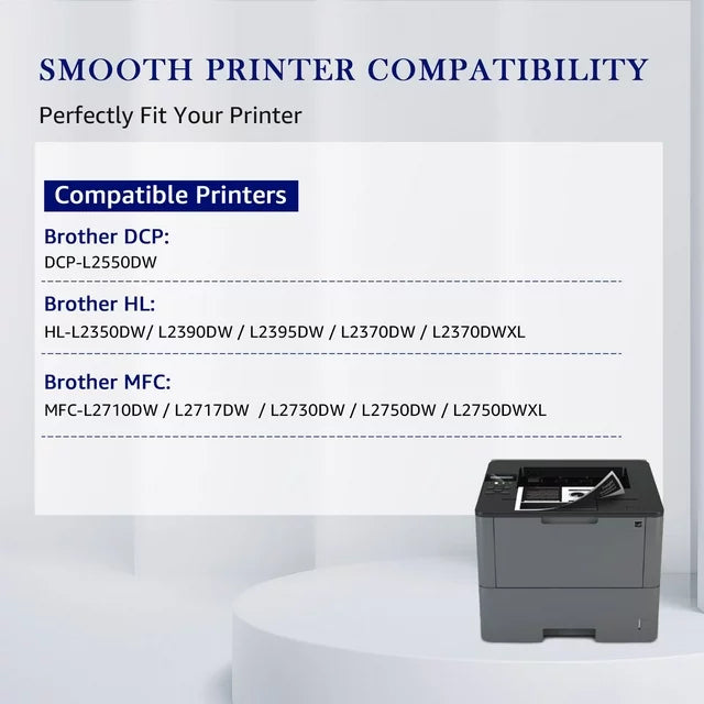 Mooho Compatible Toner for Brother (Black, 1-Pack)