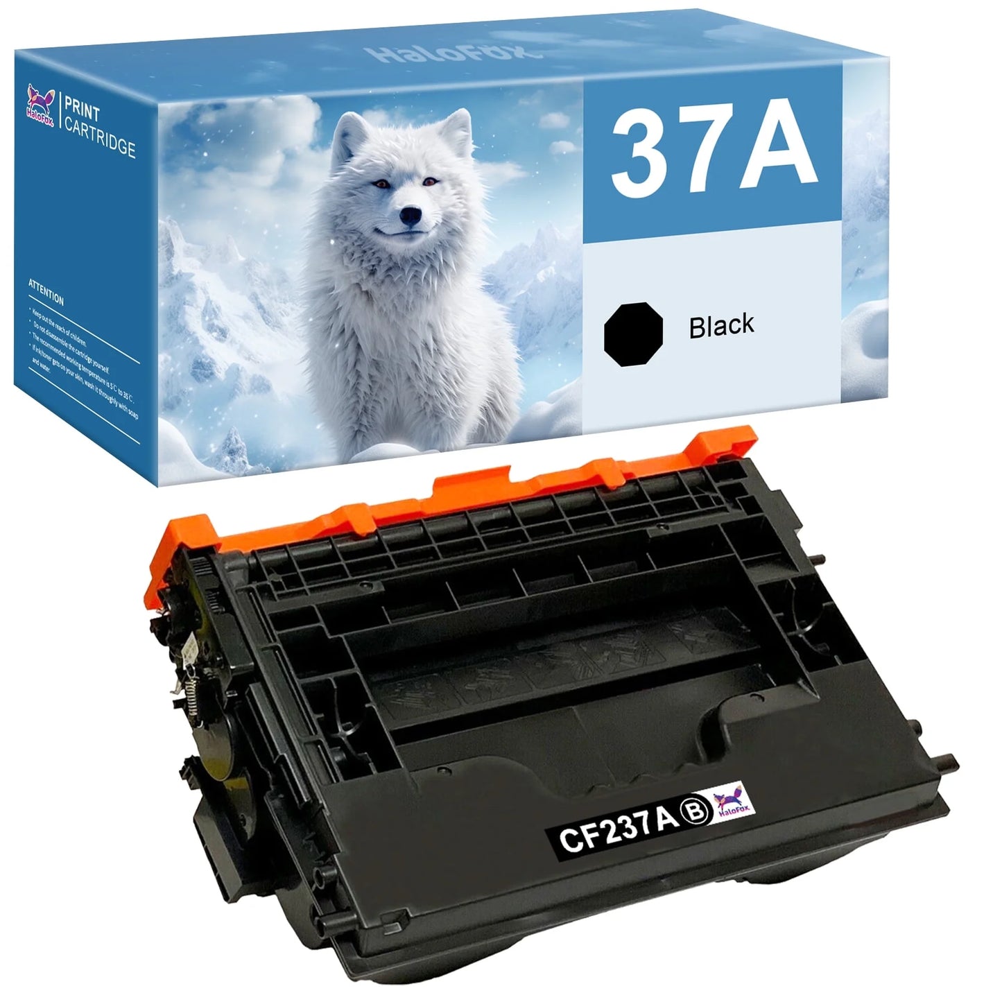 37A CF237A Black Toner Cartridge for HP(Black 1-Pack)