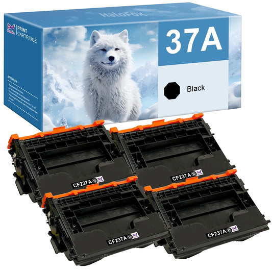 37A CF237A Black Toner Cartridge for HP(Black 4-Pack)