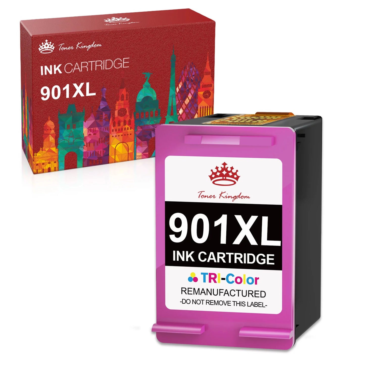 901 Ink Cartridge Color Replacement for HP (1 Color)