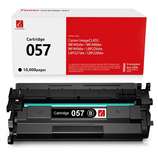 057H 057 Black High Yield Toner Cartridge 1-Pack Replacement for Canon Printer Ink