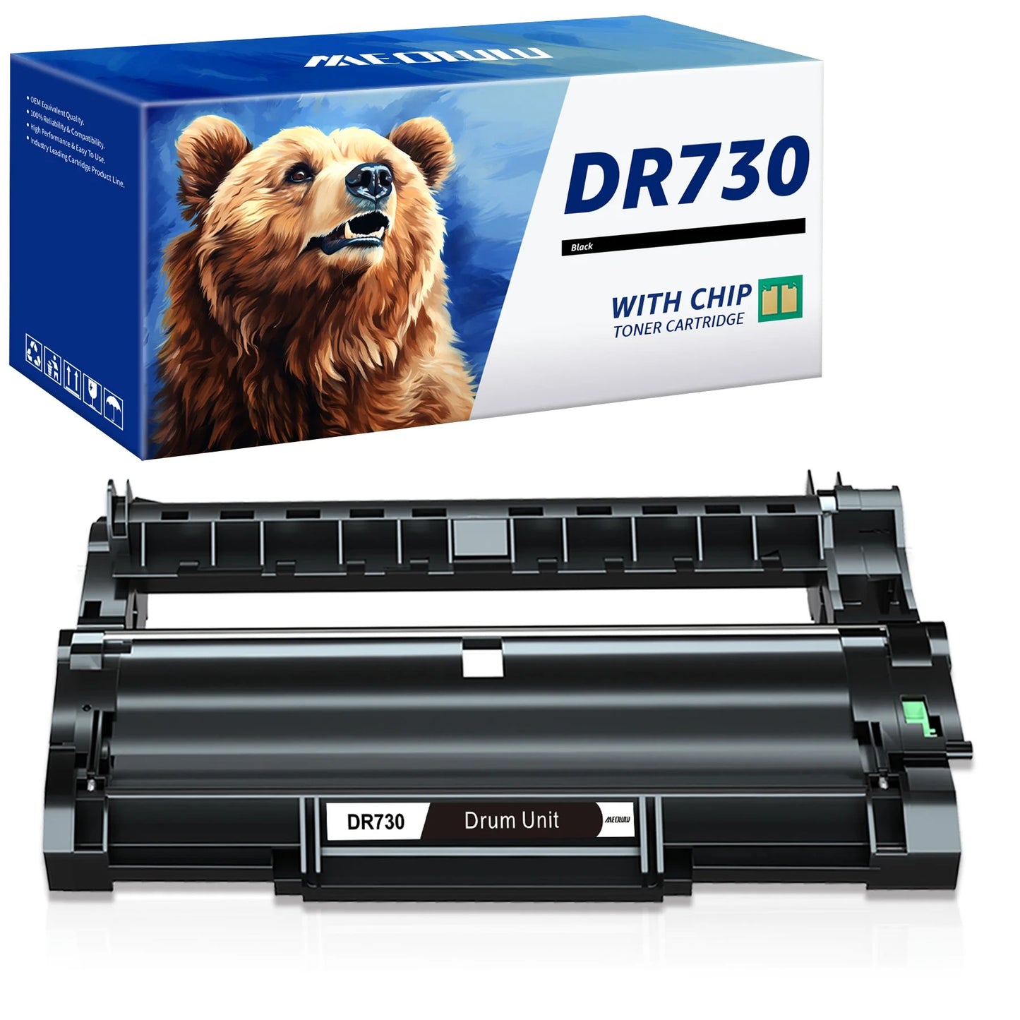 DR730 Drum Unit (Not Toner) Replacement for Brother(1 Drum)