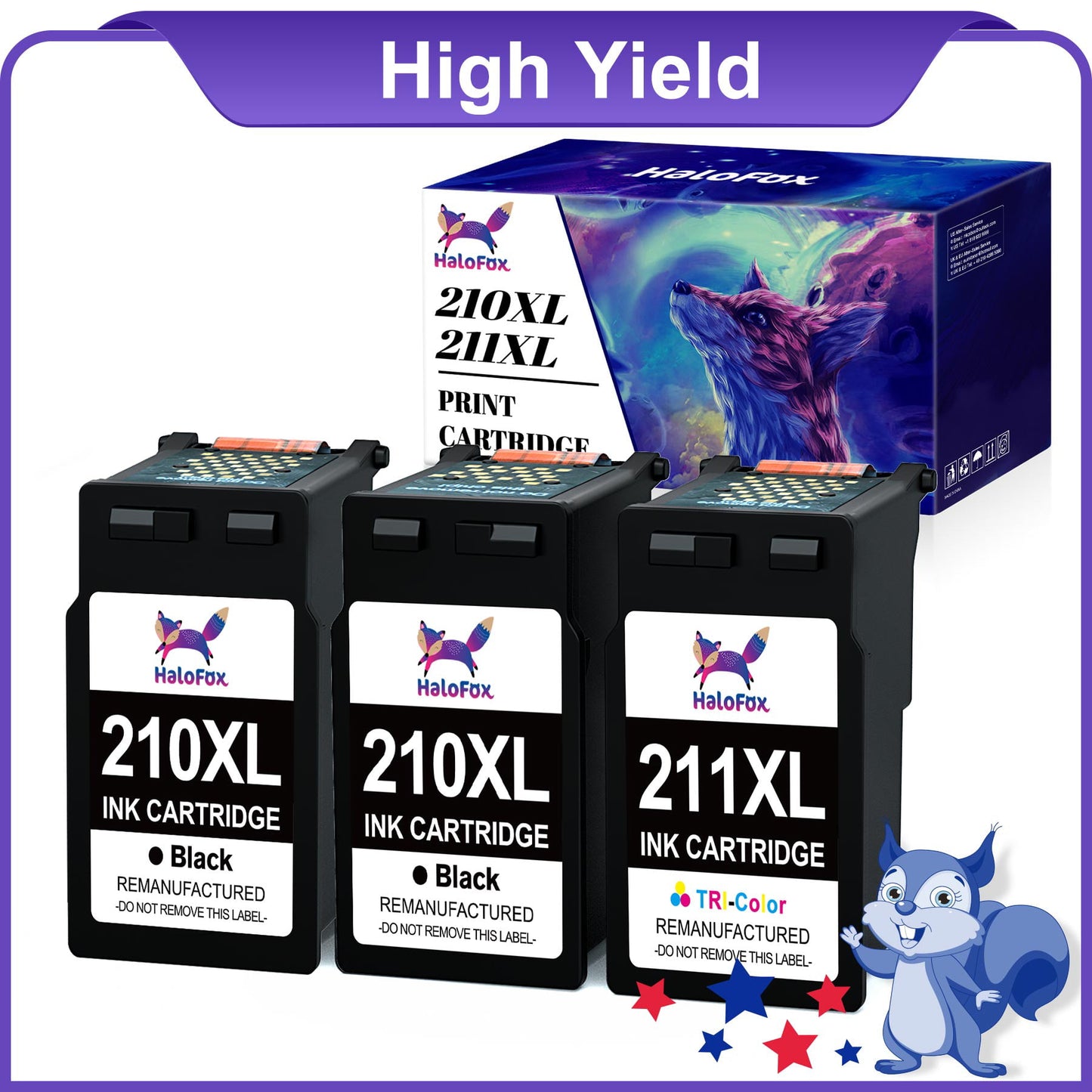 211XL Ink Cartridges (3 Pack)