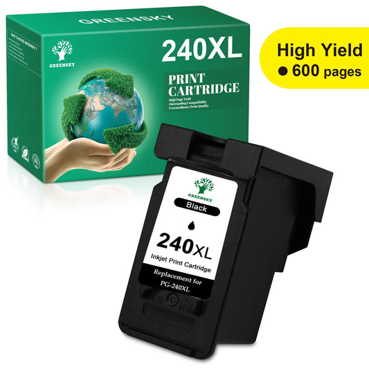 240XL Ink Cartridge for Canon Printer PG-240XL 240 XL Ink for Canon Series Printer (1 Black)